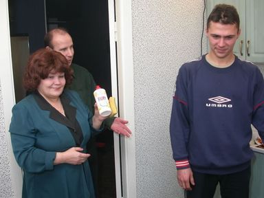 Busy Mom and Sister.