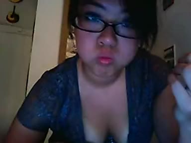 Visiting his sister and her room mate