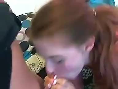 Dad and daughter on webcam