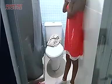 My dad and I in the bathroom