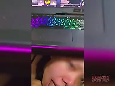 My sister sucking my cock under the table